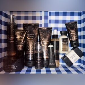 Lot of (11) Bath & Body Works Into The Night Fragrance Bundle